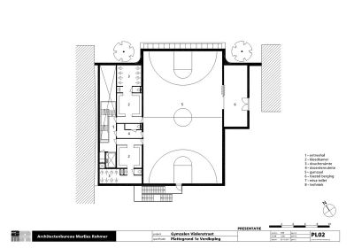 Спорткомплекс Sports Block © Architectenbureau Marlies Rohmer