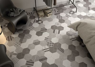 Коллекция Hexatile Cement фабрики Equipe Ceramicas. Фотография предоставлена Tile of Spain