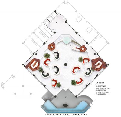 Проект офисного пространства в индийском Бангалоре от Collaborative Architecture