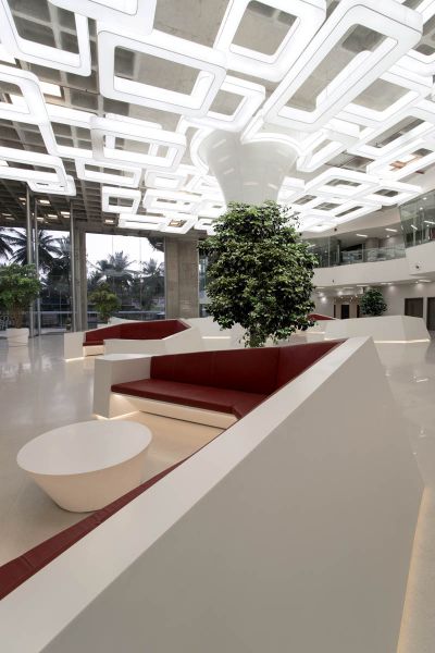 Проект офисного пространства в индийском Бангалоре от Collaborative Architecture