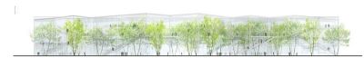 Учебный центр Политехнической школы на кампусе Париж-Сакле © Sou Fujimoto Architects, Nicolas Laisné Associés, Manal Rachdi Oxo Architectes