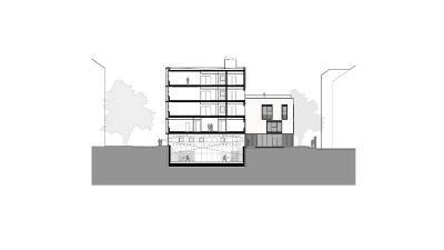 Школа управления на Эмбельгассе © AllesWirdGut Architektur
