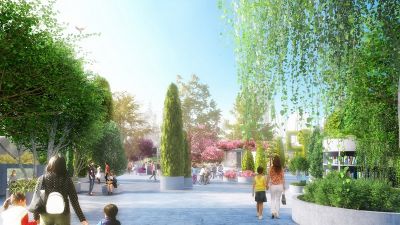 Парк-эстакада Seoul Skygarden © MVRDV