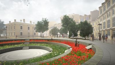 Большой Гостиный Двор. Амфитеатр © Студия 44