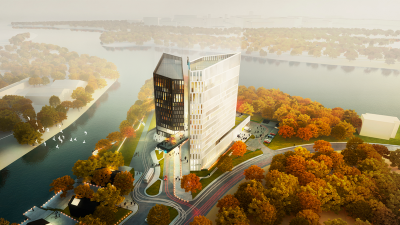 Концепция гостиничного комплекса Radisson Blue Moscow © ППФ А.Лен