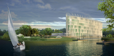 Концепция гостиничного комплекса Radisson Blue Moscow © Конструкционная безопасность