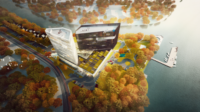 Концепция гостиничного комплекса Radisson Blue Moscow © ППФ А.Лен