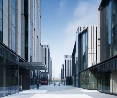 Деловой и торговый квартал SOHO Fuxing Lu © Christian Gahl