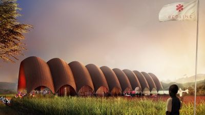 Дронопорт © Foster + Partners