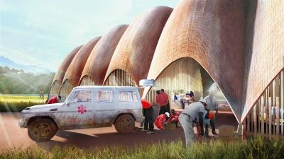 Дронопорт © Foster + Partners