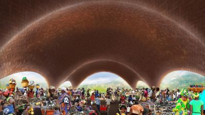 Дронопорт © Foster + Partners