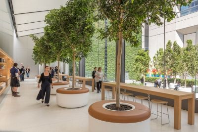 Магазин Apple от Foster + Partners в Сан-Франциско
