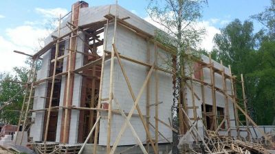 Первый дом с Bonolit Thermo 150мм