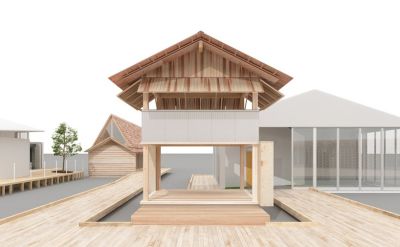Сельский офис от Muji и Atelier Bow-Wow