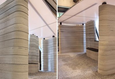 В Нидерландах установлен 3D-принтер по печати из бетона