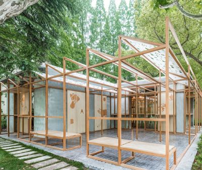 Уличное кафе в Китае от Linehouse