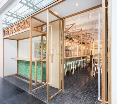 Уличное кафе в Китае от Linehouse