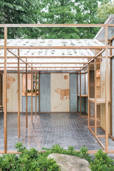 Уличное кафе в Китае от Linehouse
