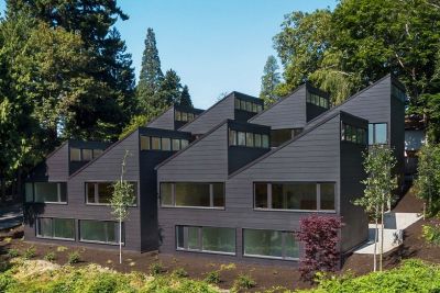 Зубчатая линия крыш от студии Waechter Architecture в Орегоне, США