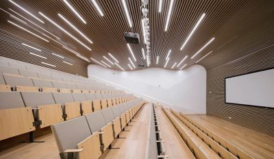 «Сотовый» фасад от компаний Interdesign и Hugo Kohno