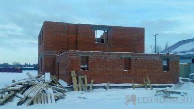 Строительство дома по проекту Весенино