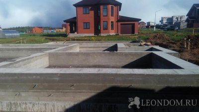 Фундамент в КП Гольфстрим