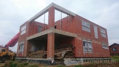 Закончена кладка стен в КП 
