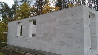 Строительство дома из газобетона