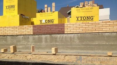 Ячеистый бетон YTONG